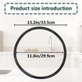 thumbnail image 3 of 2 Pack 09985 Silicone Pressure Canner Sealing Ring & Overpressure Plug Gasket for Presto Pressure Canner 0175101, 0174510, 0175107, 0175510, 0178107, 0178209, 0178410(16 Quart/18 Quart/23 Quart), 3 of 7
