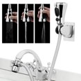 thumbnail image 1 of Cecefin Accesorio Para Manguera De Grifo De Cocina, Cabezal De Repuesto Para Rociador De Fregadero Con Manguera De Acero Inoxidable De 6,5 Pies, Aireador De Ahorro De Agua Con Válvula Desviadora De 3, 1 of 5