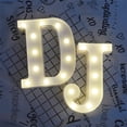 thumbnail image 2 of Letras Iluminadas con Luces LED VITI D para Decoración de Pared y Bodas, 2 of 6