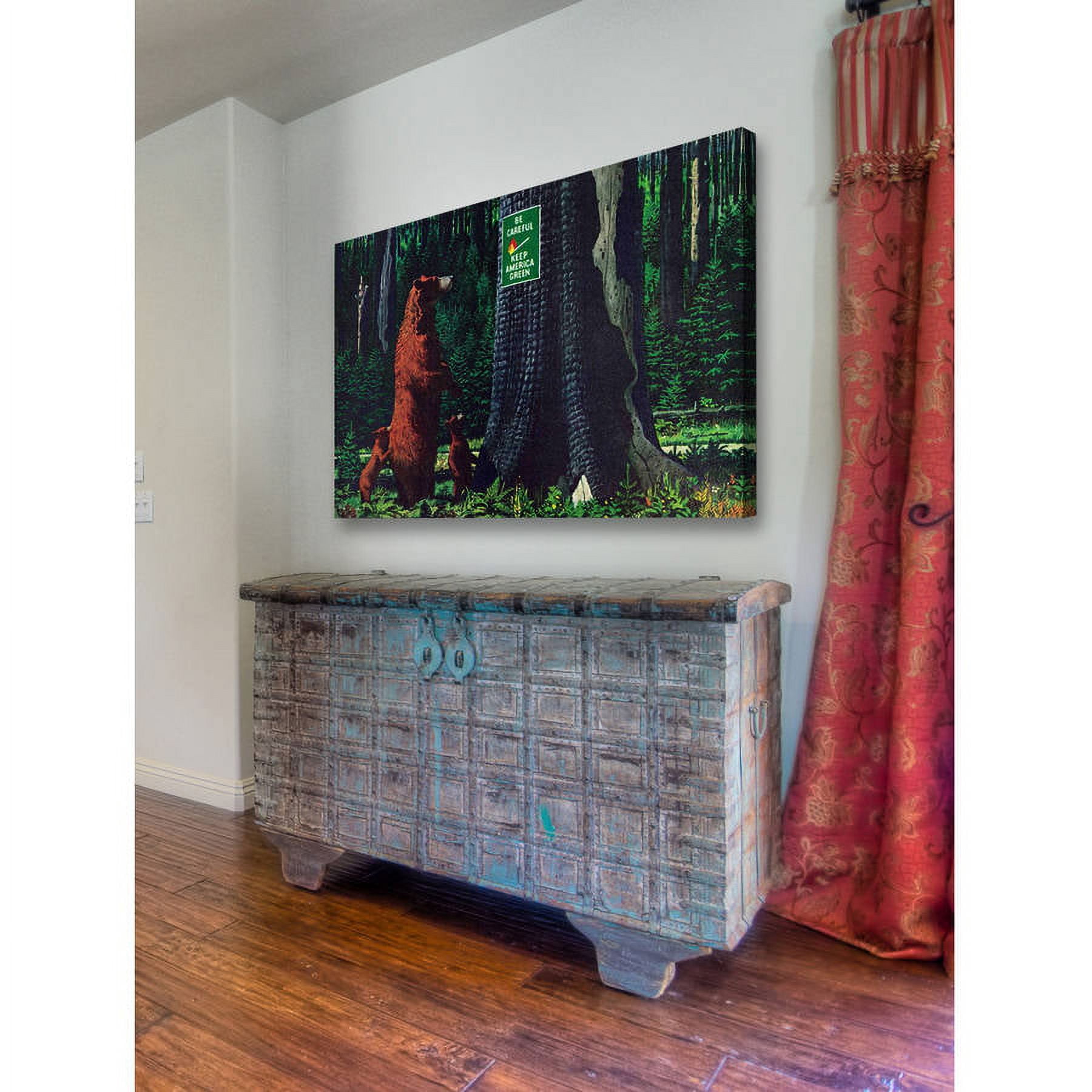 Marmont Hill "Keep America Green" Painting Print on Wrapped Canvas