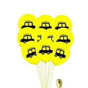 13 Pcs Cars Balloons Car Balloons Party Balloons Kit Red Balloons Truck Balloons Party Decoration Supplies Baby