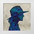 thumbnail image 1 of Peter, Christopher 15x15 White Modern Wood Framed Museum Art Print Titled - Sun Hat Silhouette, 1 of 4