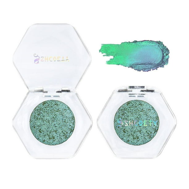 EZLIFE Sombra de ojos con purpurina holográfica multicolor de Adriana Nicole Cosmetics L1K5