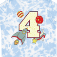 thumbnail image 4 of Inktastic 4th Birthday Outer Space Theme Boys or Girls Toddler T-Shirt, 4 of 5
