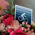 3drose, Let It Roll - Bicycling Icon with Grunge Texture and Colorful ...