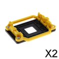 thumbnail image 1 of Base de soporte Hugo para disipador de calor AM3 Amarillo 2 piezas, 1 of 9