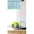 thumbnail image 3 of Ambesonne Mosaic Window Valance, Simplistic Small Squares, 42" x 12", Blue, 3 of 3