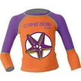 thumbnail image 6 of Cressi Green Pequeno Boys Kids UV UPF+50 Sun Protective Crab Rash Guard, M, 6 of 9
