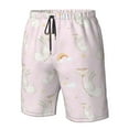 thumbnail image 5 of Naloa Rainboe And Rabbit Men's Beach Shorts, Surfing shorts, Swim trunks, Quick Dry Swim Trunks for Surfing Beach Fun - Medium, 5 of 9