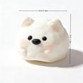thumbnail image 3 of Slow Rising Stress Relief Puppy and Milk Cake Fidget Toy, Kawaii Squishy Foam, Satisfying Squish for Anxiety, Desk or Travel, 1 Pack, 3 of 6