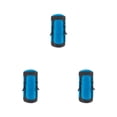 thumbnail image 1 of Shengyu 1/2/3/5 Water-Resistant Nylon Drawstring Compression Bag Travel Stuff Sack Storage Dry Gear For Trekking Climbing Accessories Blue/XL 3PCS, 1 of 6