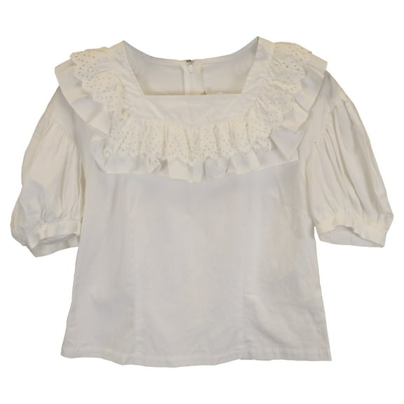 Pre-Owned Comme des Garçons Blouse in White Cotton