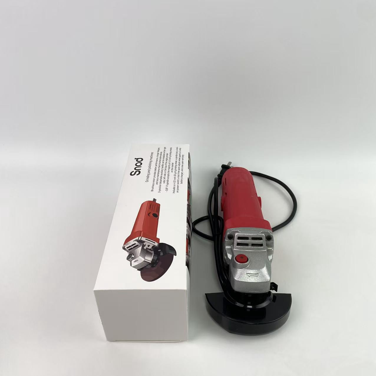 Snod Grinding and polishing machines,Variable-Speed Angle Grinder with Paddle Switch, Black