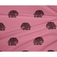 thumbnail image 4 of oneOone Polyester Lycra Fabric Elephant Block Print Sewing Fabric BTY 56 Inch Wide, 4 of 4