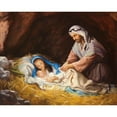 thumbnail image 3 of Missman, Mark 18x15 Black Modern Framed Museum Art Print Titled - Heavenly Peace, 3 of 5