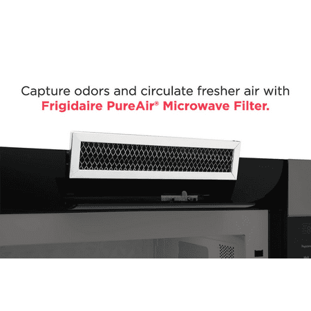 Frigidaire - 1.8 Cu. Ft. Over-The-Range Microwave - Black Stainless Steel