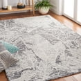 thumbnail image 2 of SAFAVIEH Metro Hartley Leaves Area Rug, Black/Ivory, 3' x 5', 2 of 8