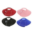 thumbnail image 4 of CRILSTYLEO 4pcs Pet Bird Collar Parrot Collar Polar Fleece Surgery Recovery, 4 of 7