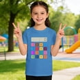 thumbnail image 2 of Kids Kindergarten Preschool T Shirts For Girls Boys, Graphic Print Crewneck Short Sleeve Basic Tee Top, 2 of 6