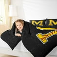 thumbnail image 4 of Feelyou Cute Letter M Bedding Comforter Set for Boys, Baseball Monogrammed Print Twin Comforter Sets, Modern Ball Game Reversible Bedding Set, Microfiber Bedroom Decor, 2-Piece, 4 of 8
