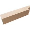 thumbnail image 6 of Ekena Millwork 4"W x 4"H x 20"L Garner Woodgrain TimberThane Rafter Tail, Primed Tan, 6 of 6