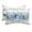 Blue,Green, variant on Blue Hydrangeas Outdoor Pillows for Chaise Lounge Chair Waterproof Lumbar Pillows with Insert&Strap Beach Headrest Pillow Spring Floral Green Eucalyptus Leaves Wood Gray Pool Pillow 11"x16"