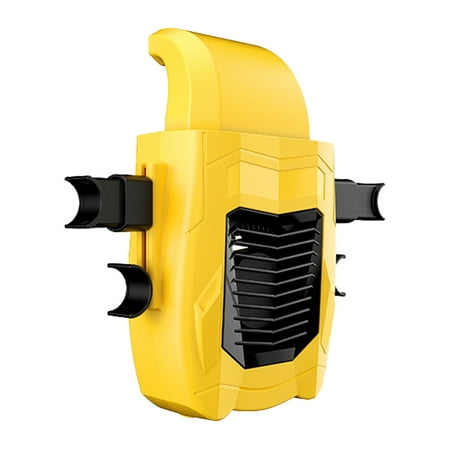 

IMSHIE Electric Car Fans for Rear Seating| Portable Car Seating Fan with 3 Speed Adjustable USB Rechargeable | BackSeating Car Fan 5V Cooling Air Fan for Vehicles Yellow Black