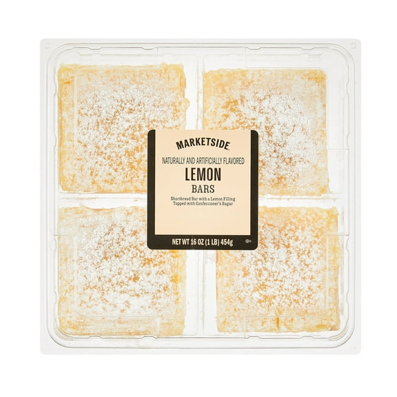 Marketside Lemon Bars, 16 oz (4 Count)