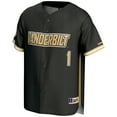 thumbnail image 2 of Youth GameDay Greats #1 Black Vanderbilt Commodores Lightweight Baseball Jersey, 2 of 4