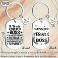 thumbnail image 2 of Best Boss Gifts Appreciation Keychain - Bosses Day Retirement Farewell Gift for Boss, Team Leaders for Thanksgiving Christmas, 2 of 14