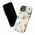 thumbnail image 3 of Curious Monkey Collage Patchwork Phone Case, Retro Design iPhone Cover for 17 16 15 14 13 12 11 Pro Plus Mini, 3 of 6