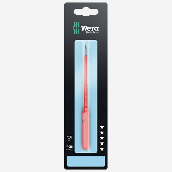 Wera 006586 Kraftform Kompakt VDE 3067 i TORX 8 Insulated Stainless Take It Easy Blade