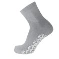 thumbnail image 5 of 60 Pairs of Non-Skid Diabetic Ankle Cotton Socks with Non Binding Top, Brooklyn Socks Health Collection, Wholesale Bulk Value Pack (Gray, Fit Men's Shoe Size 10-12), 5 of 6