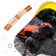 thumbnail image 3 of Xingzhi 2x Rear Upper Chassis Linkage Links For AXIAL 1/10 ROCK RACER 90026 Hop-ups Orange, 3 of 6