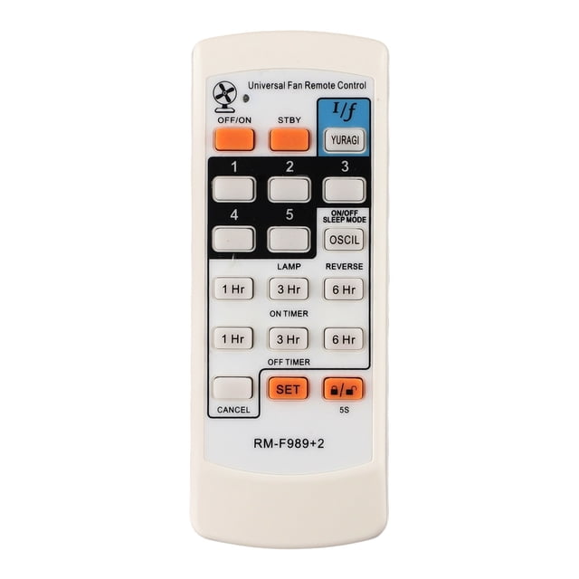 Pour GEneral Electric Ventilateur Télécommande de Remplacement Télécommande Ventilateur-989V