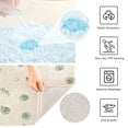 thumbnail image 6 of IAUYY Set of 2 Inch Bath Mat Thick Soft Plush Shower Mat TPR Backing Material Non Slip Bath Mats for Bathroom for Tub Shower Hotel Adorable Little Rose, 6 of 9