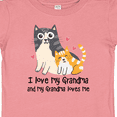 thumbnail image 4 of Inktastic I Love My Grandma Loves Me Cat Boys or Girls Baby T-Shirt, 4 of 5