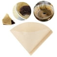 thumbnail image 2 of Herwey 40Pcs Unbleached Natural Cone-Shape Drip Coffee Cup Filter Papers, 2 of 7