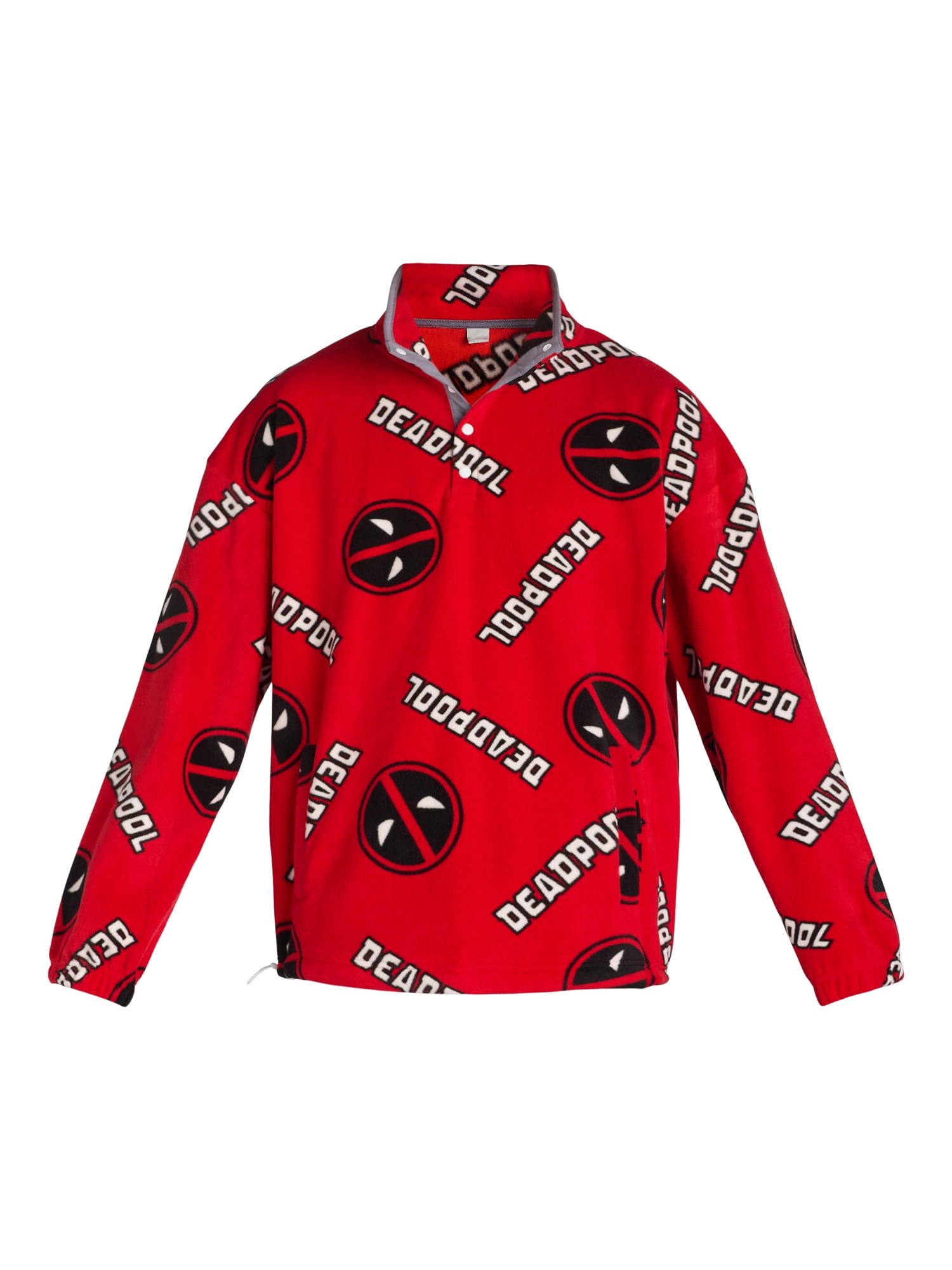 Deadpool 3 Men's and Big Men’s Microfleece Graphic Sweatshirt, Sizes XS-3XL