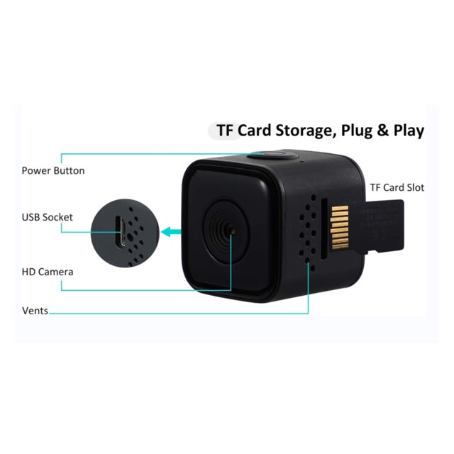 Action Camera Portable Sports DV Camera for Outdoor Sports Diving Cycling Skiing Sywqhk Para estrenar