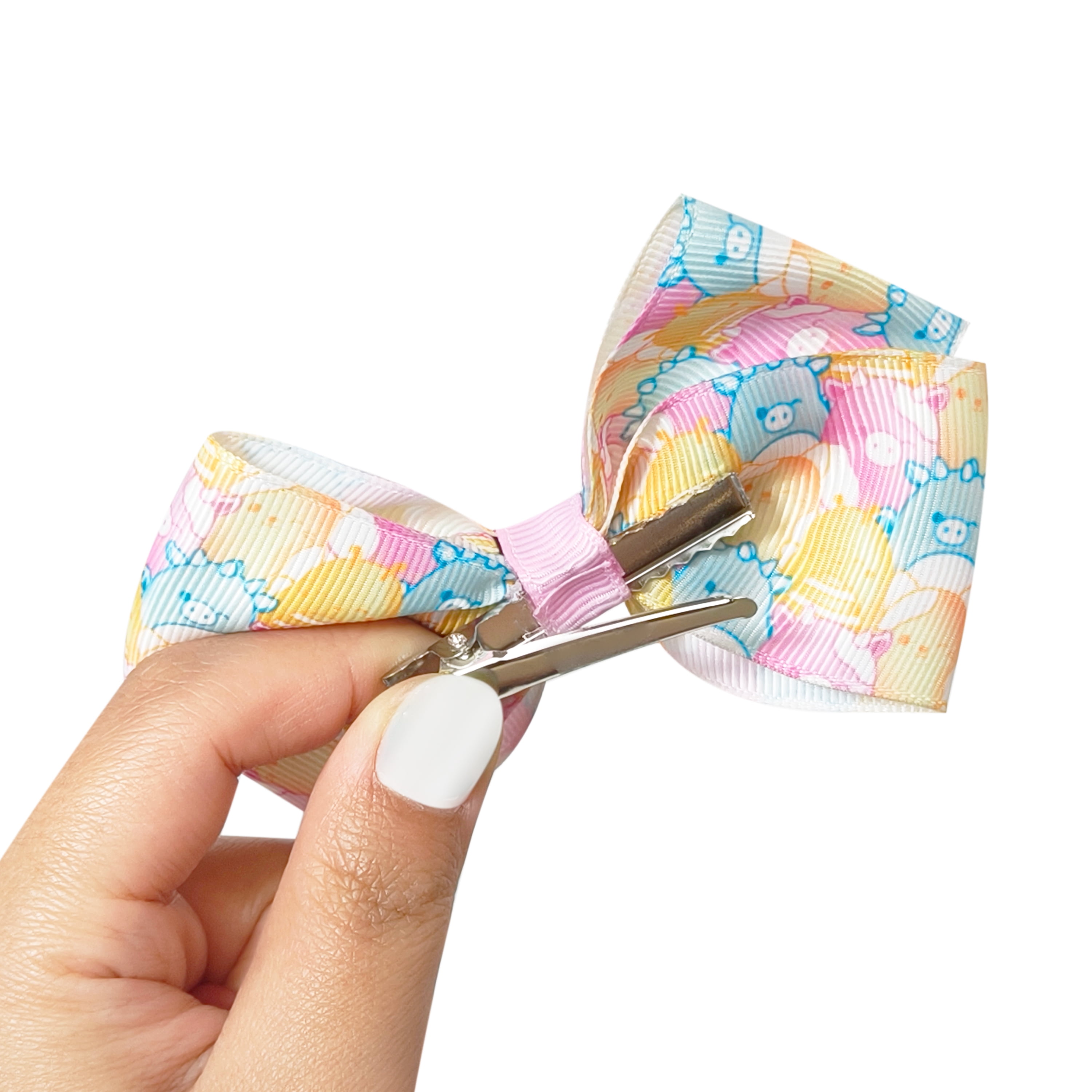 Squishmallow Multipattern Hair Bows, All Ages, 7 Pack