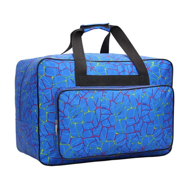 relayinert Multifunctional Sewing Tools Carry On Bag Travel And Storage Reinforced Large Blue