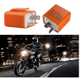 thumbnail image 3 of 2 Relés Ajustable Intermitente Led Señal Para Motocicleta Blanco/Naranja, 3 of 4