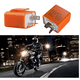 thumbnail image 3 of 2 Relés Ajustable Intermitente Led Señal Para Motocicleta Blanco/Naranja, 3 of 4