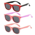 thumbnail image 1 of Gafas de Sol FANNYGO para Niños de 3 a 10 Años Polarizadas Paquete de 3, 1 of 7