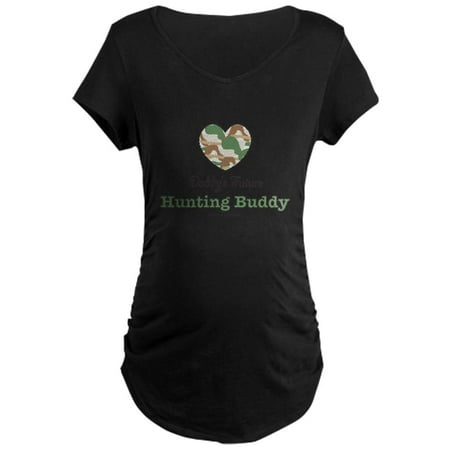 

CafePress - Huntingbuddy Maternity T Shirt - Maternity Dark T-Shirt