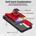 thumbnail image 4 of CoverON For Motorola Moto G Power 2022 Case, KickStand Ring Credit Card slot Camer Cover Phone Magnetic holder, Red, 4 of 8