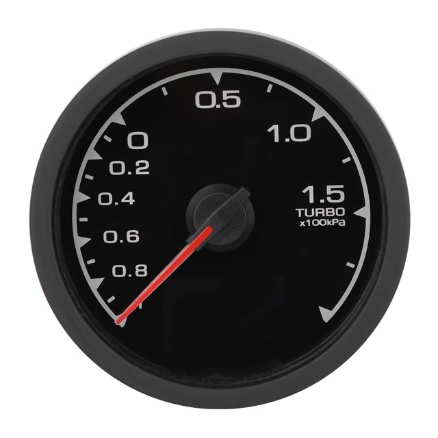 Medidor de turbocompresor digital para automóvil de 2,5 pulgadas, medidor de turbocompresor universal, rendimiento confiable