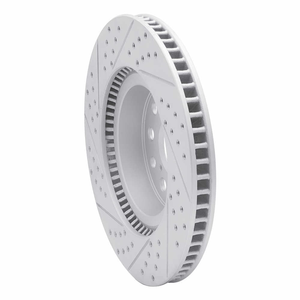 Dynamic Friction Company 830-75017R DFC Geoperformance Rotor - Drilled and Slotted