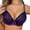 Purple, variant on Womens Plus Bra Double Underwire Underwear